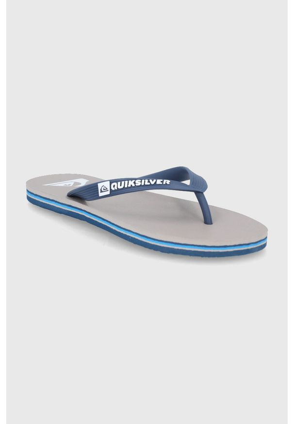 Quiksilver - Japonki. Kolor: beżowy. Materiał: materiał. Wzór: gładki
