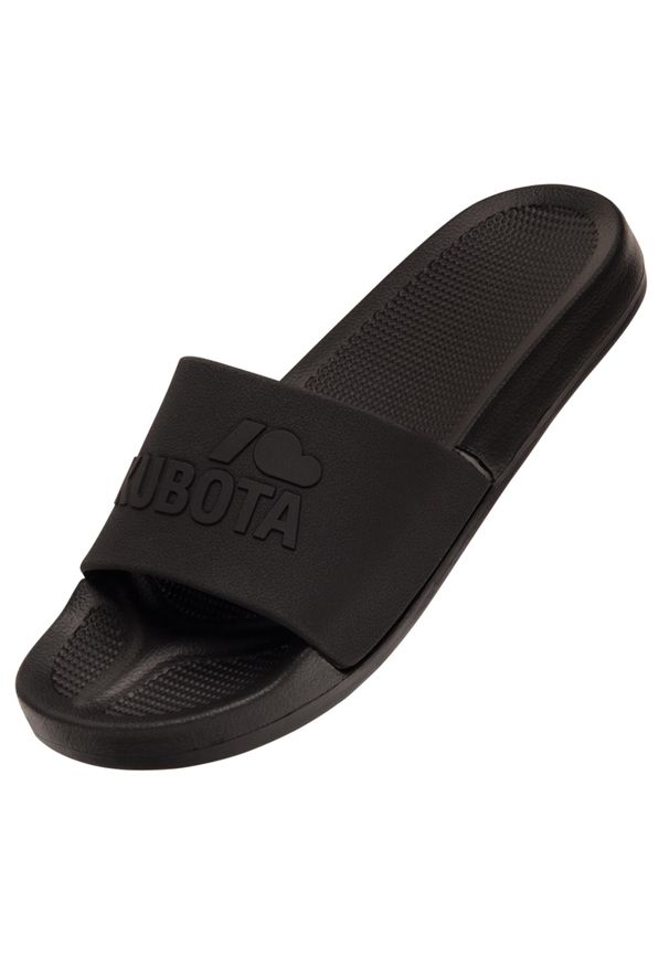 Kubota Klapki Basenowe Basic Plain. Kolor: czarny