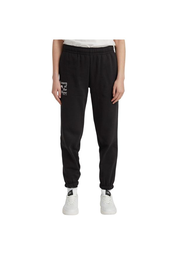 Spodnie treningowe damskie O'Neill Noos Wow. Kolor: czarny. Materiał: dresówka. Sezon: lato. Sport: turystyka piesza