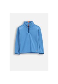 Polar turystyczny chłopięcy bluza ze stójką Lemon Explore ZL5. Typ kołnierza: kołnierzyk stójkowy. Kolor: niebieski. Materiał: poliester. Sport: turystyka piesza