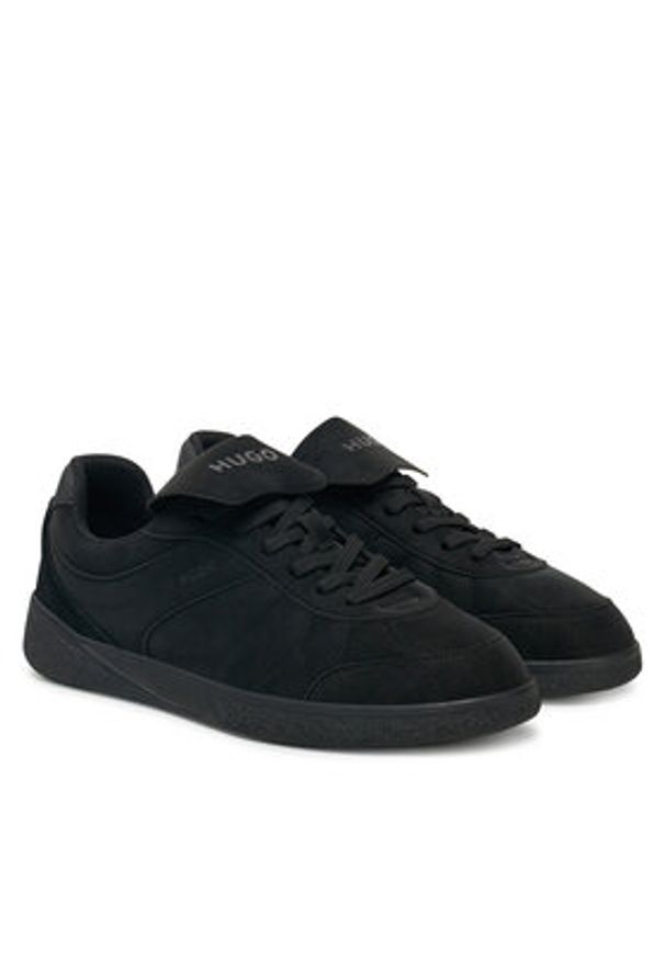 Hugo - HUGO Sneakersy Riven 50536279 Czarny. Kolor: czarny. Materiał: materiał