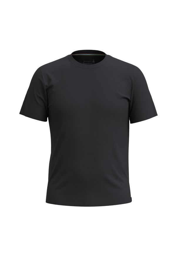 Koszulka trekkingowa męska Smartwool Short Sleeve Tee Slim Fit. Kolor: czarny