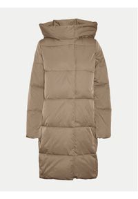 Vero Moda Płaszcz zimowy Stella 10300030 Beżowy Loose Fit. Kolor: beżowy. Materiał: syntetyk. Sezon: zima #5