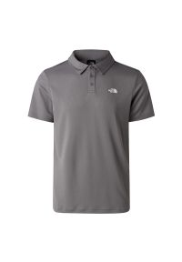 Koszulka męska The North Face Tanken 0A2WAZ0UZ1 - szara. Typ kołnierza: polo. Kolor: szary. Materiał: materiał, poliester #1