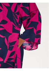 LOLA CASADEMUNT Sukienka letnia LS2416076 Różowy Regular Fit. Kolor: różowy. Materiał: wiskoza. Sezon: lato #3