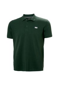 Polo Helly Hansen Transat. Typ kołnierza: polo. Kolor: zielony. Styl: klasyczny, elegancki #1