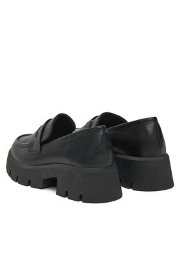 DeeZee Loafersy S-D2 Czarny. Kolor: czarny. Materiał: syntetyk, materiał