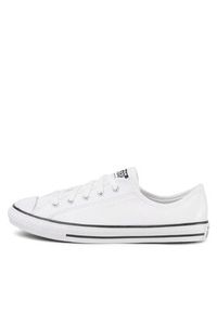 Converse Trampki Ctas Dainty Ox 564984C Biały. Kolor: biały. Materiał: skóra