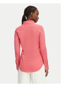 Polo Ralph Lauren Koszula 211924258503 Czerwony Slim Fit. Typ kołnierza: polo. Kolor: czerwony. Materiał: bawełna #5