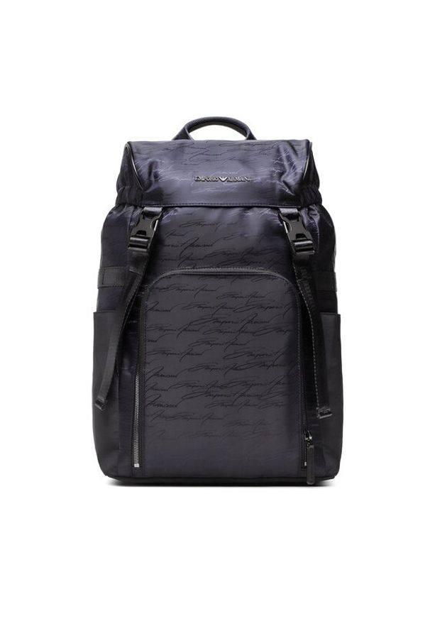 Plecak Emporio Armani. Kolor: niebieski