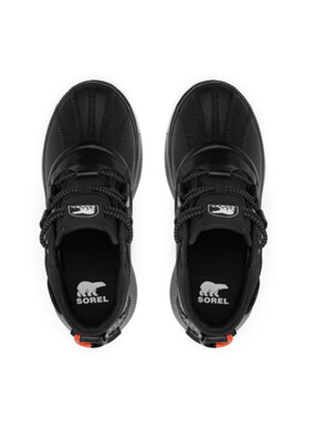 sorel - Sorel Sneakersy OUT N ABOUT™ IV Splashy Women's Waterproof Boot 2113211 Czarny. Kolor: czarny. Materiał: skóra