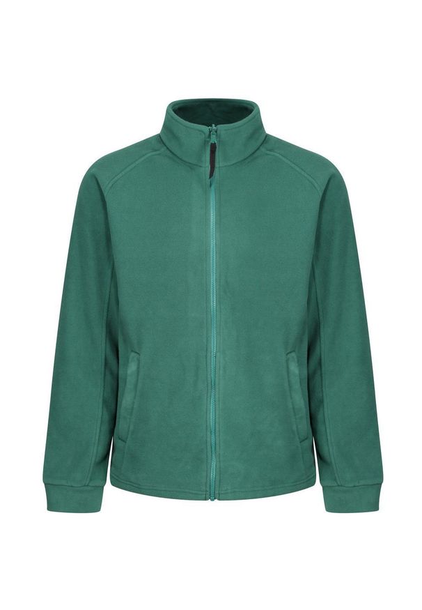 Regatta - Męski Polar Z Suwakiem Thor III. Kolor: zielony. Materiał: polar. Sezon: zima. Styl: sportowy. Sport: turystyka piesza