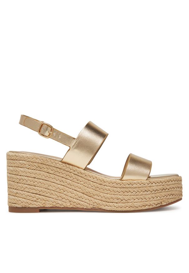 Espadryle Aldo. Kolor: złoty
