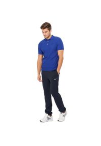 Spodnie Dresowe Sportowe Męskie Nike Bawełniane Regular. Kolor: niebieski. Materiał: dresówka, bawełna. Sport: fitness