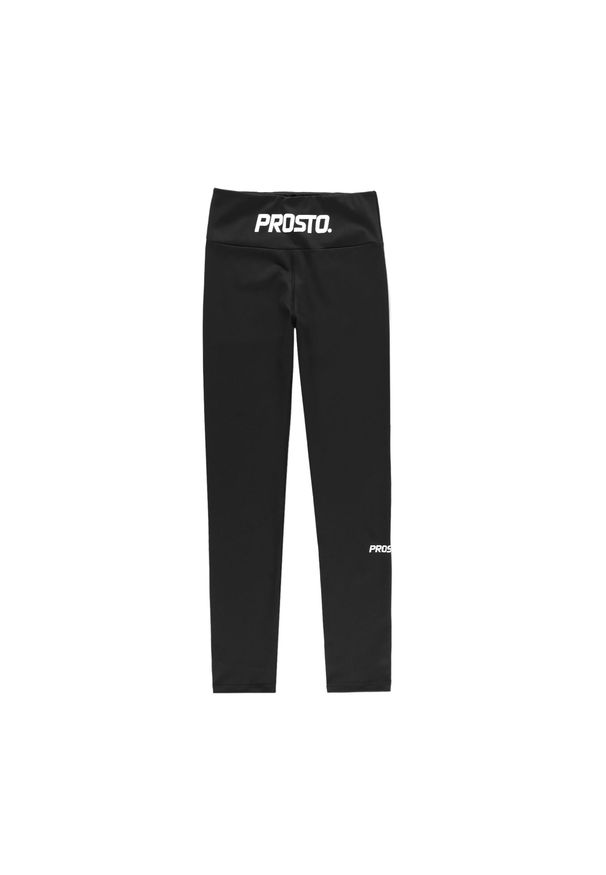 Prosto - Legginsy damskie PROSTO Squat. Kolor: czarny. Sport: turystyka piesza