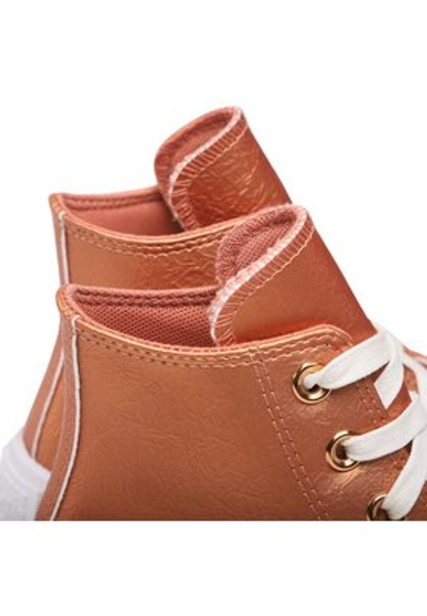 Converse Trampki Chuck Taylor All Star Lugged 2.0 Hi A01304C Pomarańczowy. Kolor: pomarańczowy. Materiał: materiał