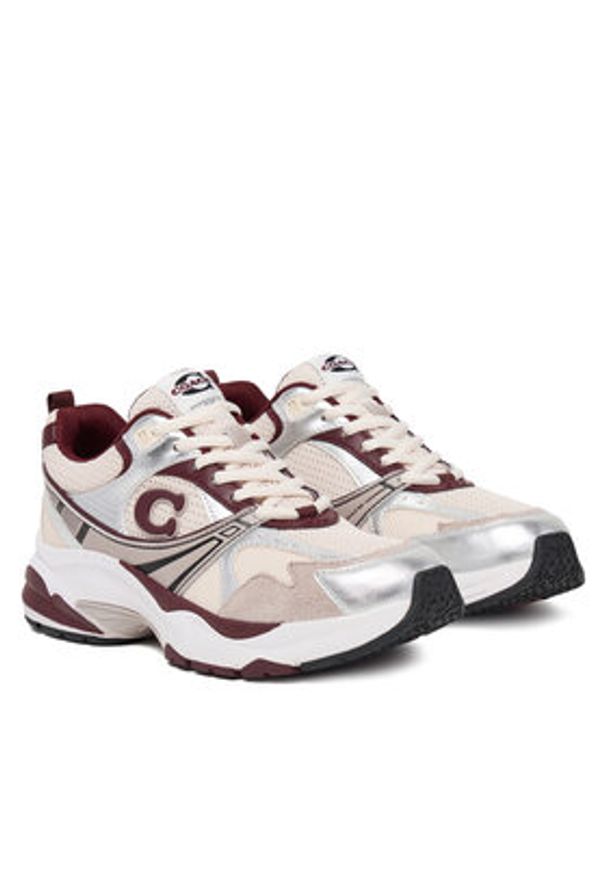 Coach Sneakersy CCT05 Beżowy. Kolor: beżowy. Materiał: materiał