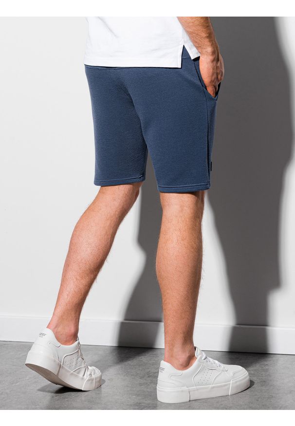 Niebieskie szorty Ombre Clothing krótkie