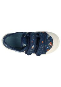 Befado obuwie dziecięce 907P142 niebieskie. Kolor: niebieski. Materiał: materiał, bawełna. Sezon: lato #5