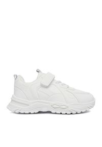 Sneakersy DeeZee. Kolor: biały