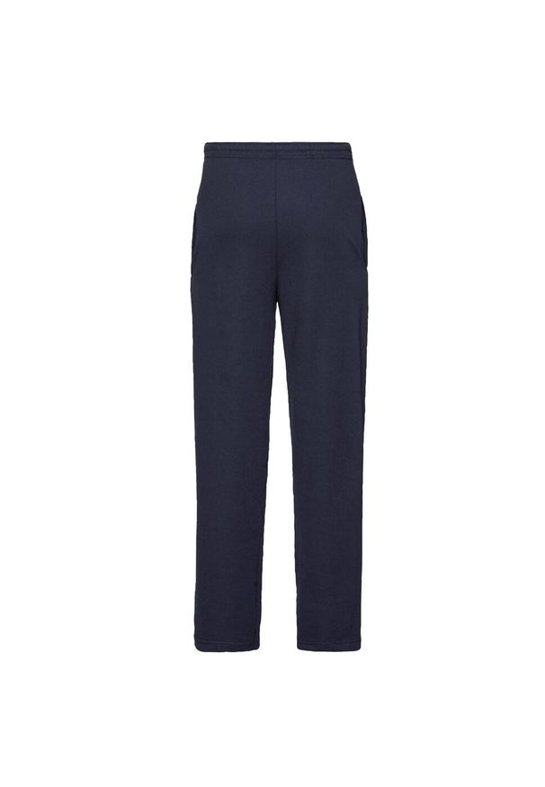 FRUIT OF THE LOOM - Lekkie Spodnie Do Biegania Unisex Dla Dorosłych Z Otwartym Dołem. Kolor: niebieski