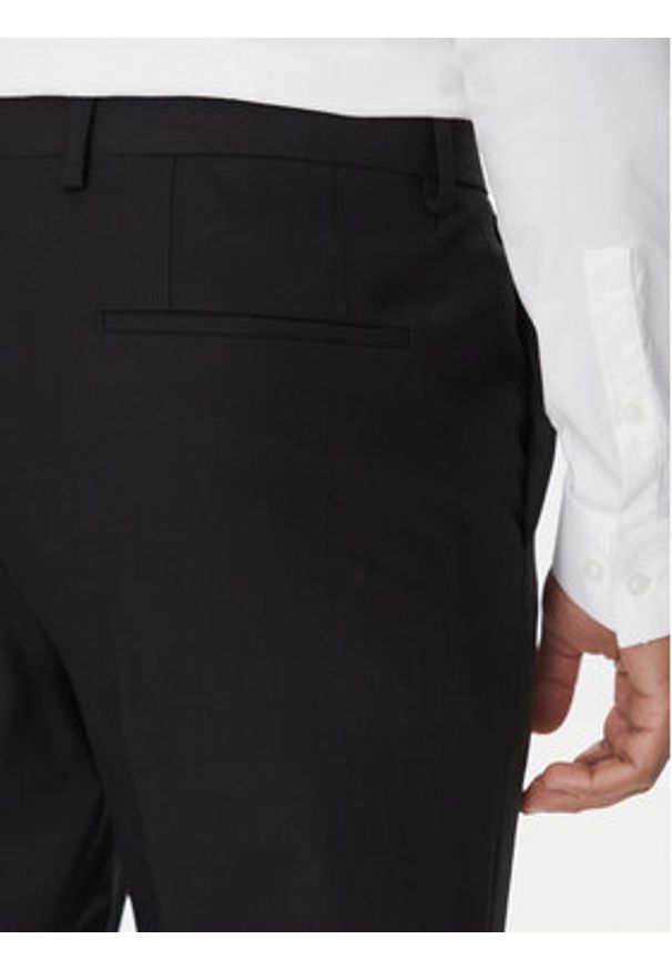 Hugo - HUGO Garnitur Henry/Getlin232X 50530116 Czarny Slim Fit. Kolor: czarny. Materiał: syntetyk