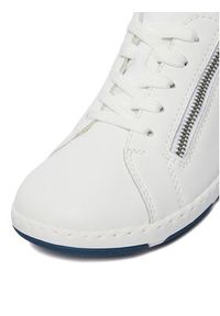 Rieker Sneakersy CEO-42424-80 Biały. Kolor: biały. Materiał: skóra #8