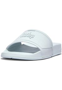 FIT FLOP - Plaskanie FITFLOP Iqushion, Kobiety. Kolor: niebieski. Materiał: guma, materiał