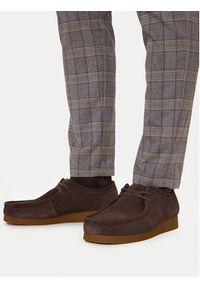 Clarks Półbuty Wallabee EVO 26178279 Brązowy. Kolor: brązowy. Materiał: zamsz, skóra #3