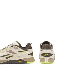 Reebok Buty na siłownię Nano X3 Adventure 100033527-W Beżowy. Kolor: beżowy. Materiał: materiał. Sport: fitness #6