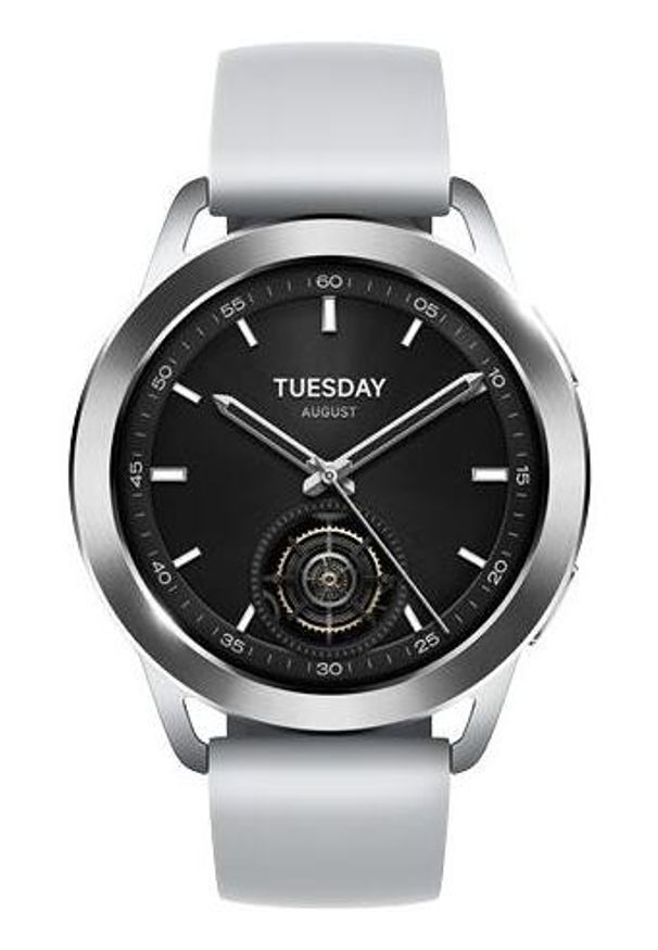 Xiaomi Watch S3 srebrny. Kolor: srebrny