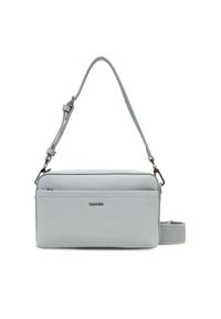 Calvin Klein Torebka Ck Must Conv Camera Bag_Mono K60K613021 Szary. Kolor: szary. Materiał: skórzane #1