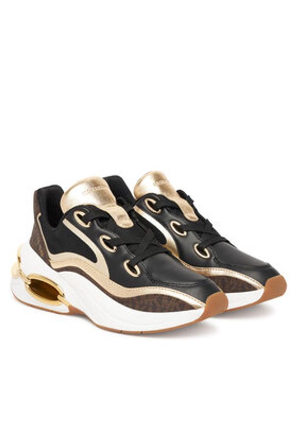 MICHAEL Michael Kors Sneakersy Toni 43T5TRFS2B Brązowy. Kolor: brązowy. Materiał: materiał