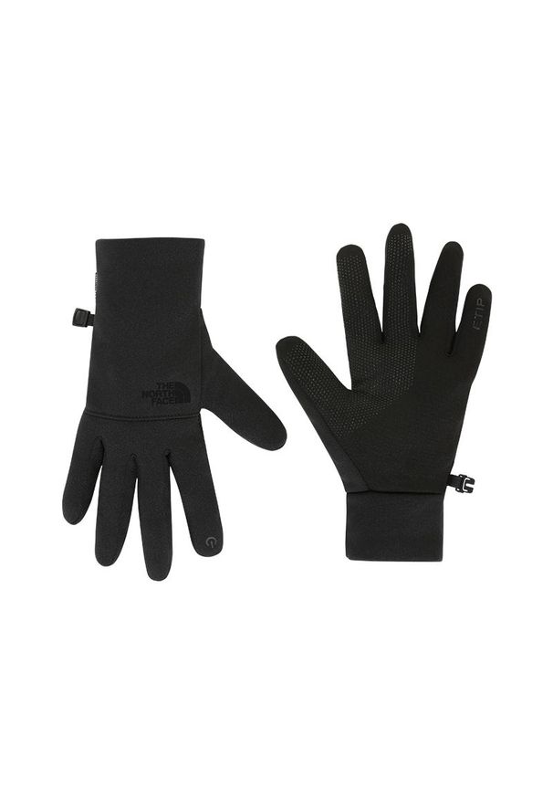 Rękawiczki unisex The North Face Etip 0A4SHAJK31 - czarne. Kolor: czarny. Materiał: materiał, tkanina, polar. Sezon: zima