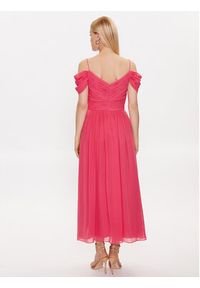 Luisa Spagnoli Sukienka koktajlowa Palagio 539672 Różowy Regular Fit. Kolor: różowy. Materiał: jedwab. Styl: wizytowy