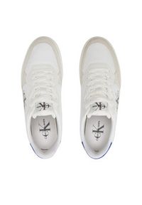 Calvin Klein Jeans Sneakersy Classic Cupsole Low Mix Mtl YM0YM01033 Biały. Kolor: biały #3