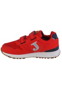 Buty sportowe Sneakersy chłopięce, Joma J.200 Jr 2306. Kolor: czerwony. Sport: turystyka piesza