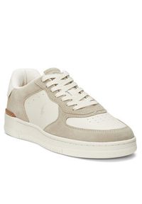Polo Ralph Lauren Sneakersy 809945251002 Beżowy. Kolor: beżowy. Materiał: skóra