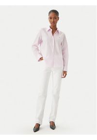 TOMMY HILFIGER - Tommy Hilfiger Koszula WW0WW47169 Różowy Regular Fit. Kolor: różowy. Materiał: bawełna #2