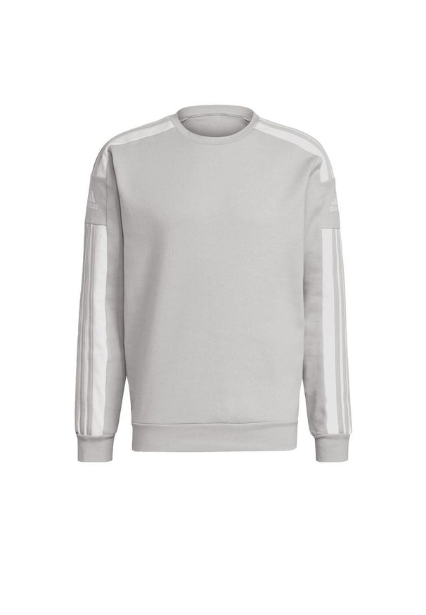 Adidas - Bluza adidas Squadra 21. Kolor: szary. Materiał: polar. Sport: piłka nożna