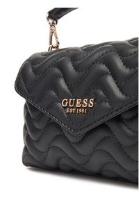 Guess Torebka Melisandra Mini HWQG96 53780 Czarny. Kolor: czarny. Materiał: skórzane #4