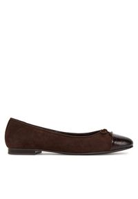 Baleriny Tory Burch. Kolor: brązowy