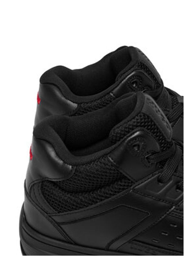 Hugo - HUGO Sneakersy Yarrow 50552592 Czarny. Kolor: czarny. Materiał: skóra