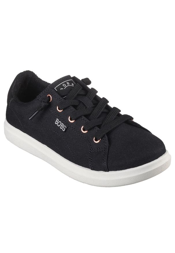 skechers - Buty Skechers Bobs D'Vine, Kobiety. Okazja: na co dzień. Kolor: czarny. Materiał: materiał