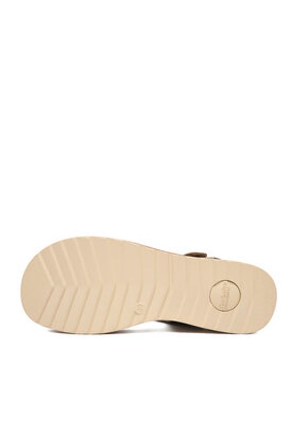 Go Soft Sandały LA3J9111-L8 Beżowy. Kolor: beżowy. Materiał: materiał