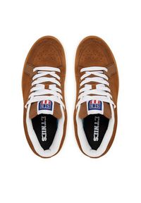 Etnies Sneakersy Sal 23 4102000155 Brązowy. Kolor: brązowy. Materiał: zamsz, skóra #5