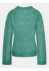Gina Tricot Sweter 20776 Zielony Regular Fit. Kolor: zielony. Materiał: syntetyk