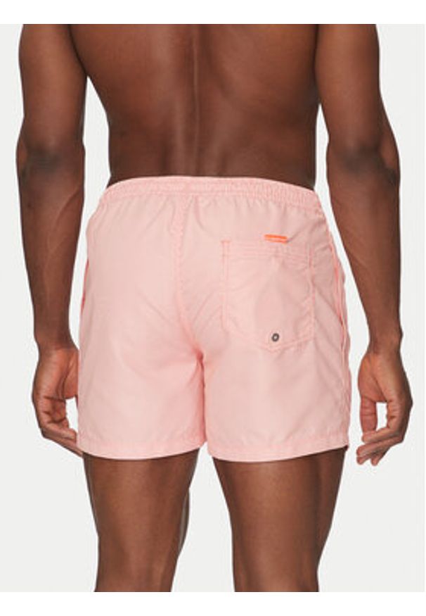 Quiksilver Szorty kąpielowe EQYJV04101 Różowy Regular Fit. Kolor: różowy. Materiał: syntetyk