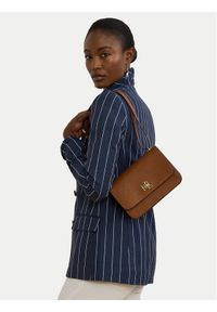 Lauren Ralph Lauren - LAUREN RALPH LAUREN Torebka 431974272001 Brązowy. Kolor: brązowy. Materiał: skórzane #1