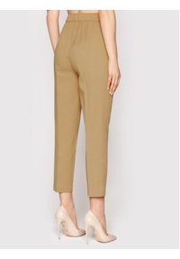 Sisley Spodnie materiałowe 40YR55CZ7 Beżowy Regular Fit. Kolor: beżowy. Materiał: materiał, bawełna #2